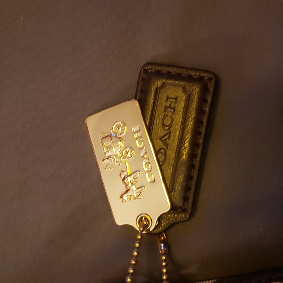 Coach Madison Zebra Print Phoebe Shouldee bag - Picture 3 of 3